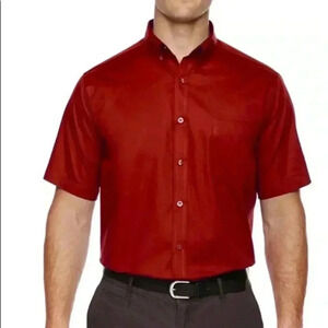 🆕Core365 Men's Optimum Short Sleeve Twill Shirt🆕
